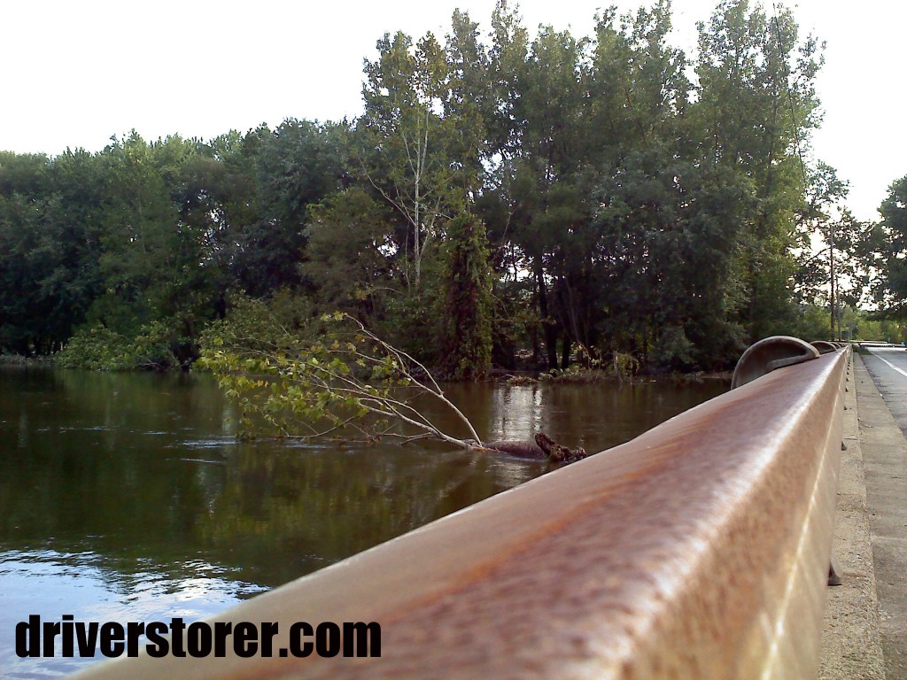 Broadheadsville Creek overflows into gap soccer fields 